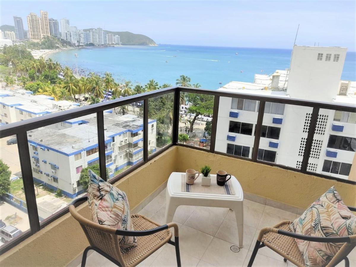 Rodadero Laureles Con Vista Al Mar Y A La Bahia Appartement *
